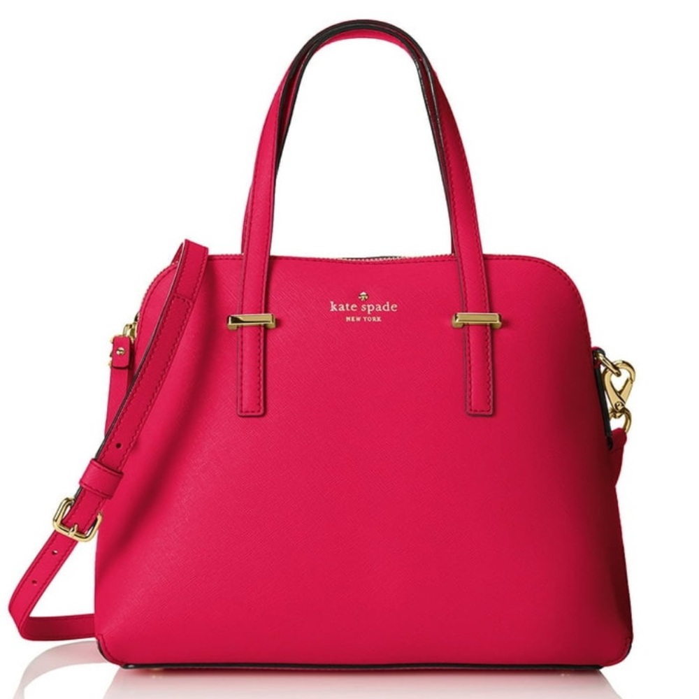Kate Spade Women's Cedar Street Maise Leather Top-Handle Bag Satchel